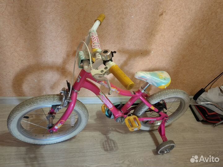 Детский велосипед mongoose, pink