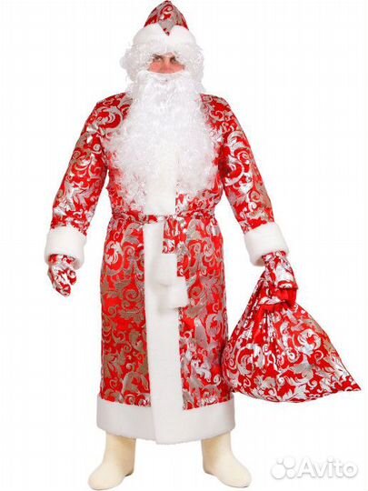 Костюм Дед Мороз, снеговик, Гринч муж. (Аренда)