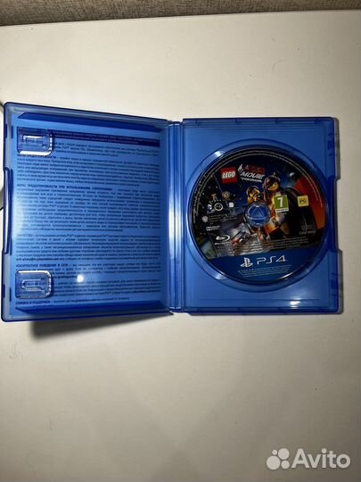 Диск The Lego movie for PS4 original