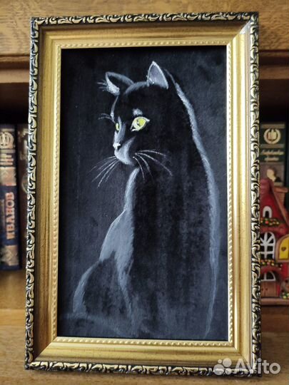 Картина маслом на бархате