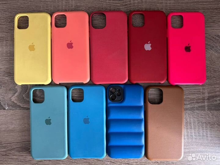 Чехлы iPhone 11 (9 шт.)