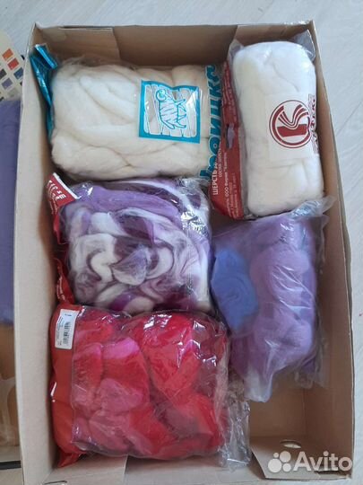 Шерсть для валяния