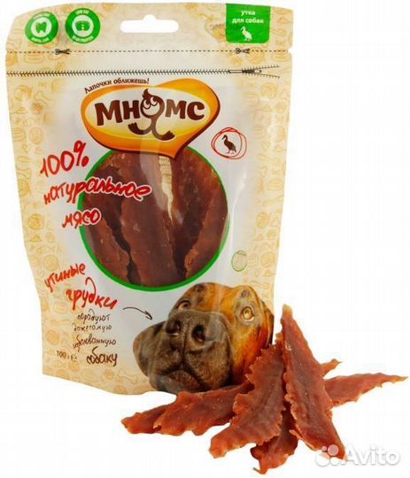 Мнямс лакомство для взрослых собак всех пород, ути