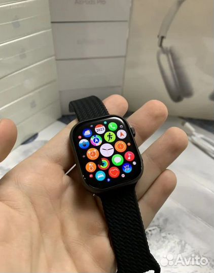 Apple Watch 9 Amoled новые 2023 + Ремешок