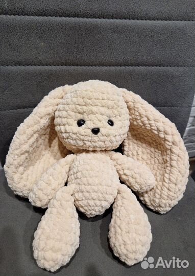 Вязаный зайка