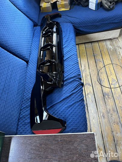 Диффузор заднего бампера BMW 5-Series G30