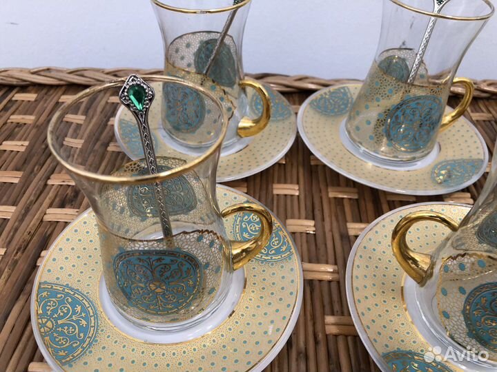 Армуды для чая и кофе турецкие