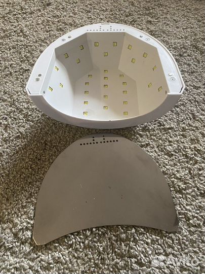 Уф лампа для маникюра + типсы и верхние формы