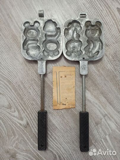 Форма для выпечки СССР мишки