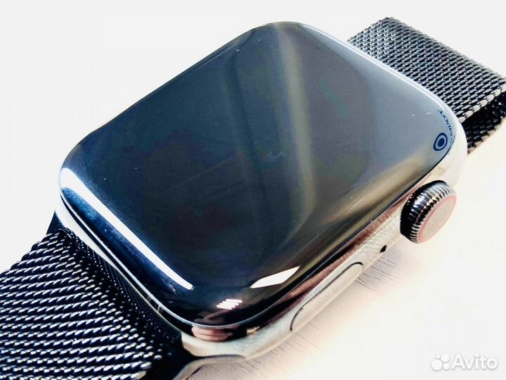 Apple Watch Series 7 45 мм Stainless Steel АКБ 91%