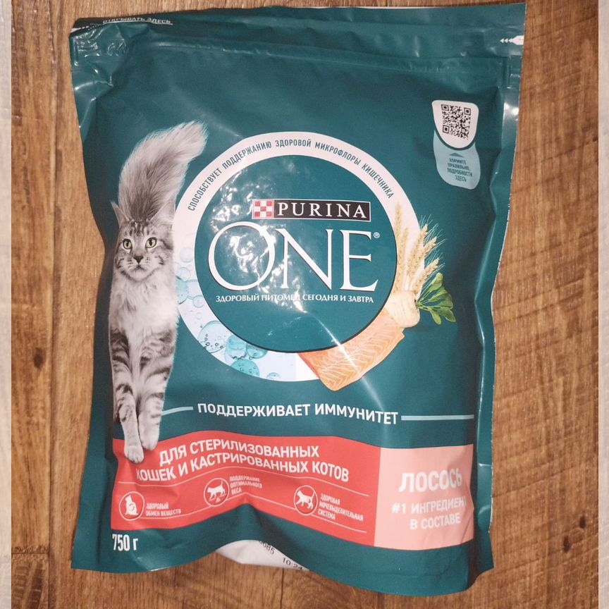 Корм для кошек purina ONE