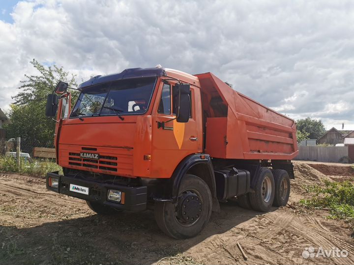 Самосвал 8 м³ КАМАЗ 55111, 1984