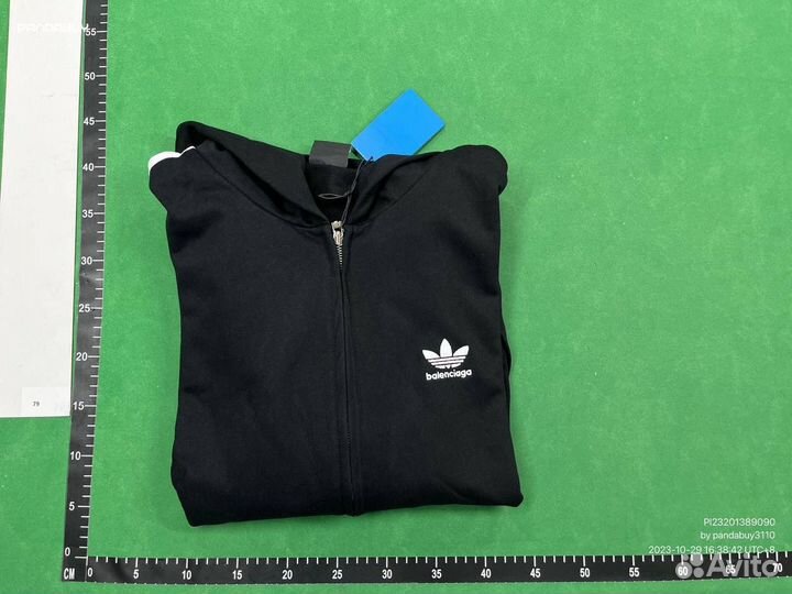 Balenciaga adidas зип худи