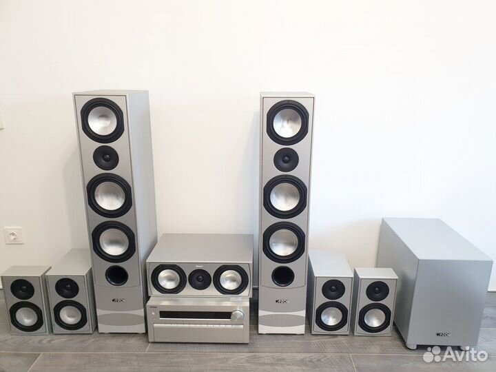 HI-FI Canton 7.1: Фронт GLE 490.2 + Onkyo TX-NR818