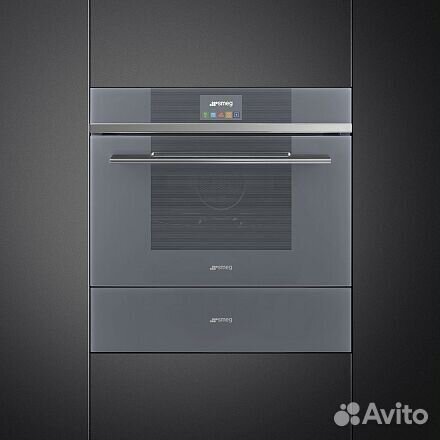 Духовой шкаф с пароваркой Smeg SF4104VCS