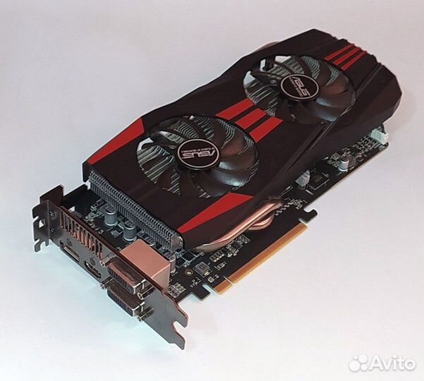 Видеокарта asus AMD Radeon R9 270X. Память 2 Гб