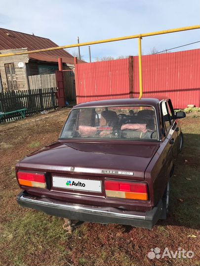 ВАЗ 2107 1.6 МТ, 2005, 177 000 км
