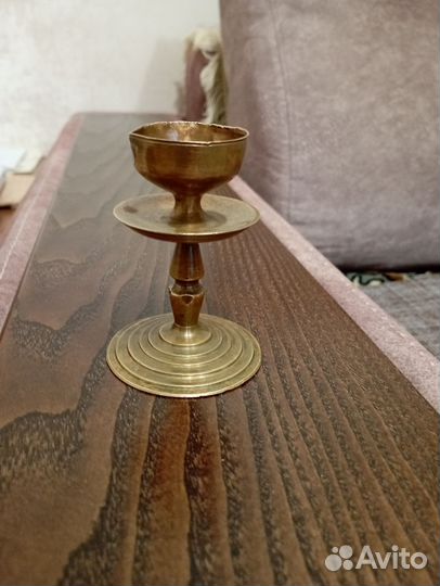 Бронзовый подсвечник