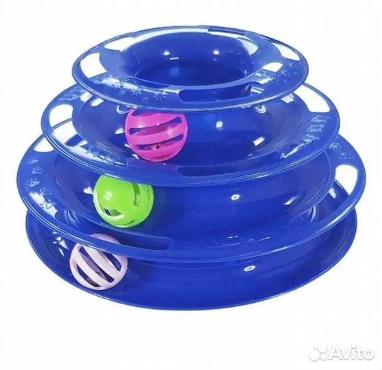 Новая игрушка для кота пирамида