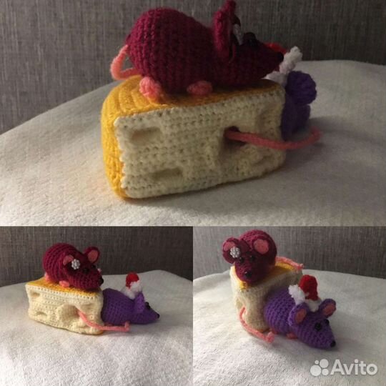 Вязаные игрушки ручной работы