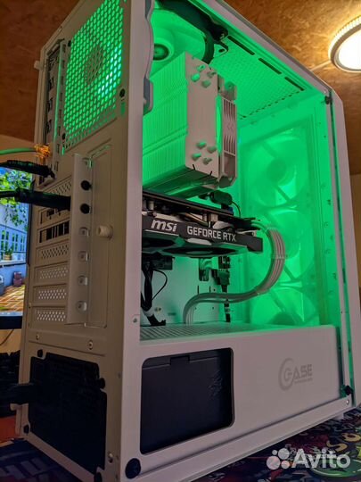 Белый игровой пк RTX 2060 super/i7/16Gb/argb
