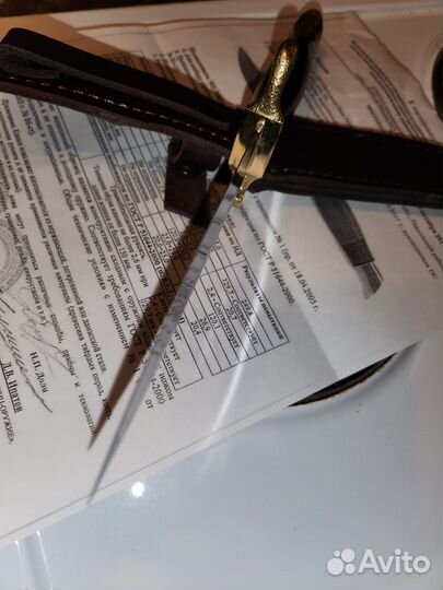 Финка нквд кузница Ивана Мартьянова 95Х18