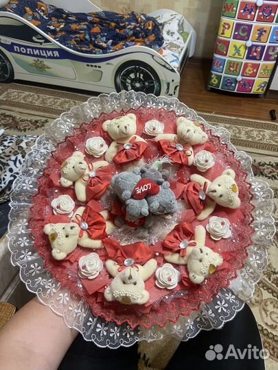 Букет из мишек