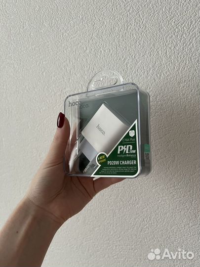 Зарядное устройство Hoco C76A Plus(Type-C 20W)