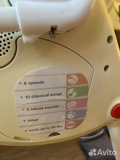 Детские электронные качели Graco