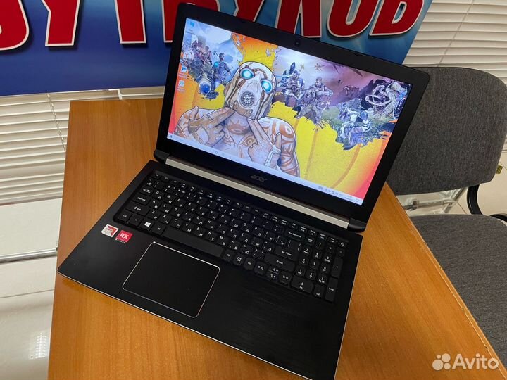 Мощный игровой ноутбук Acer / 16gb / ssd 1128gb