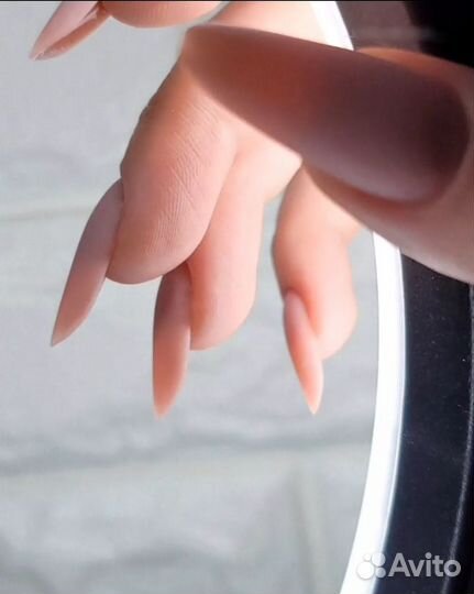 Наращивание ногтей модели