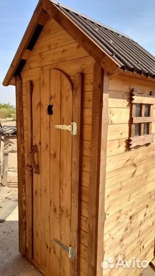 Дачный Туалет деревянный