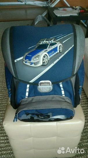 Школьный ранец Hama Step by step touch City police