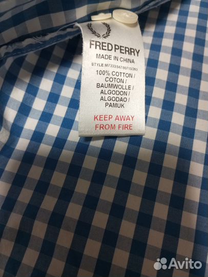 Рубашка Fred Perry
