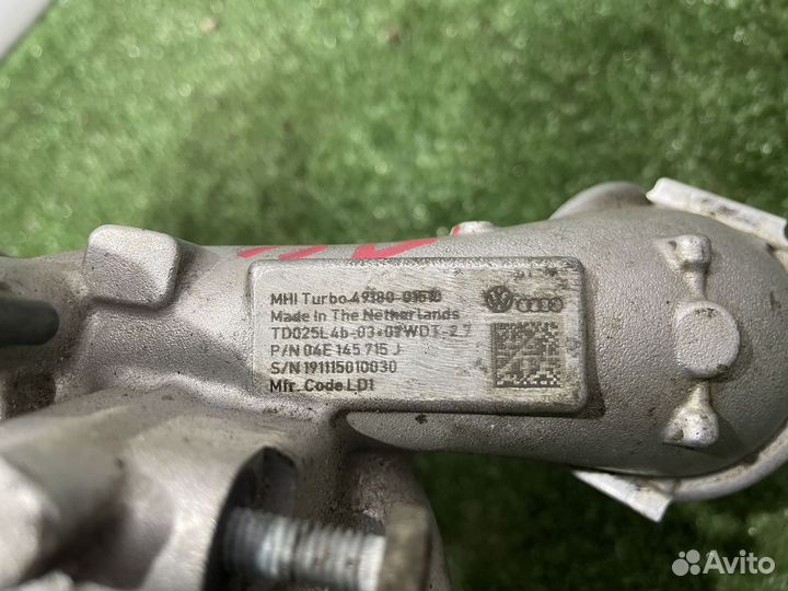 Турбокомпрессор (турбина) 1,4 tfsi Audi A4 (B9)