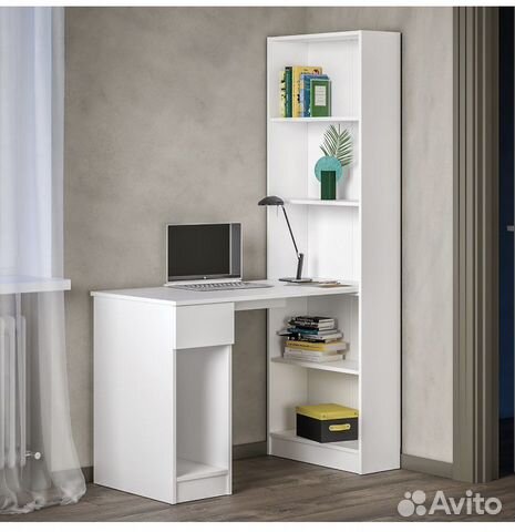 Стол со стелажом 10.01