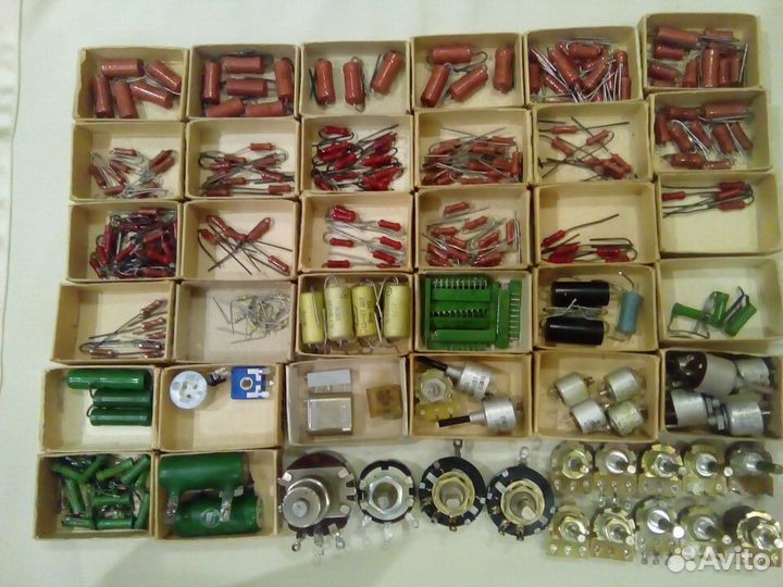 Радиодетали новые и б/у паяные СССР