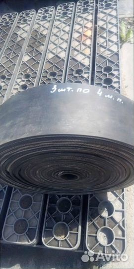 Транспортерная резинотканевая лента садовая