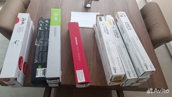 Оригинальные картриджи для canon с3025 C-EXV 54