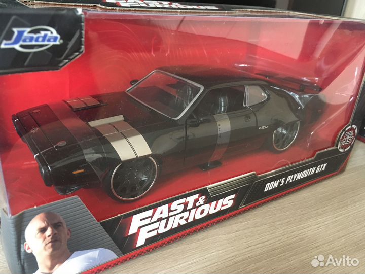 Jada форсаж Fast and Furious 1:24