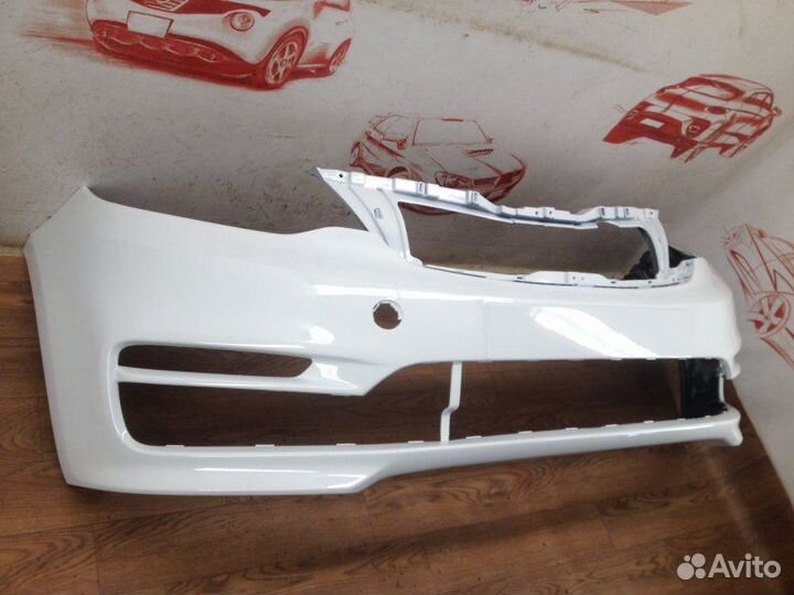 Бампер передний Kia Rio 2015-2017 белый