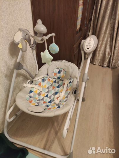 Детские электронные качели