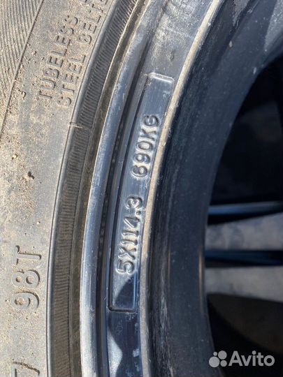 Диски литые ford r17 225/50/17