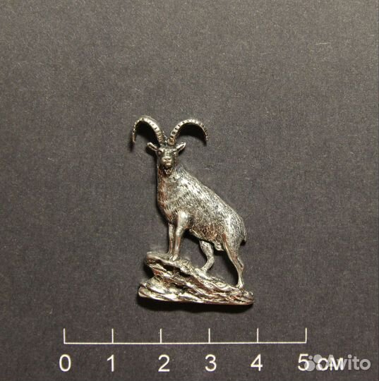 Охотничья Брошь Горный Козёл Ибекс