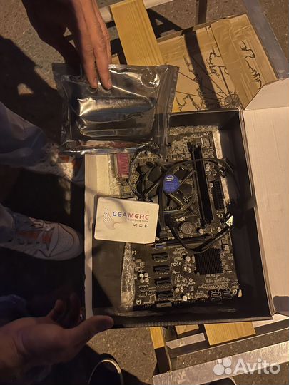 Тушка для майнинг фермы в сборе