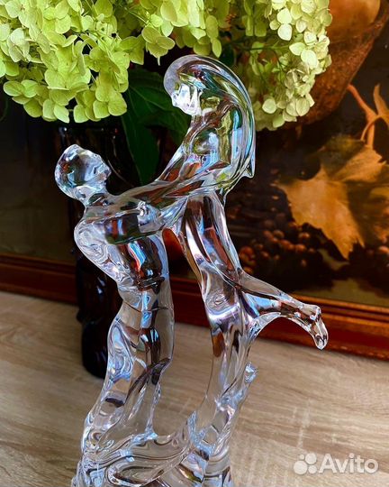 Статуэтка хрустальная, Италия. Винтаж