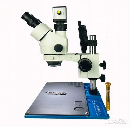 3.5X-90X Тринокулярный Стерео микроскоп с LCD 11,6