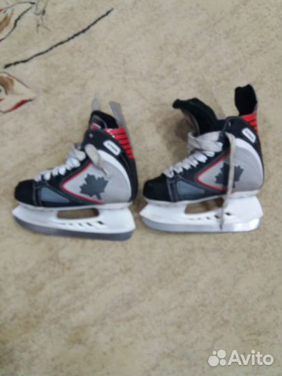 Коньки детские размер 34