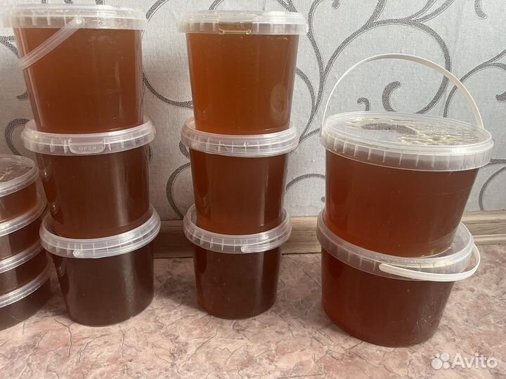 Мёд цветочный, башкирский мед