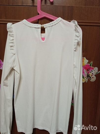 Блузка белая